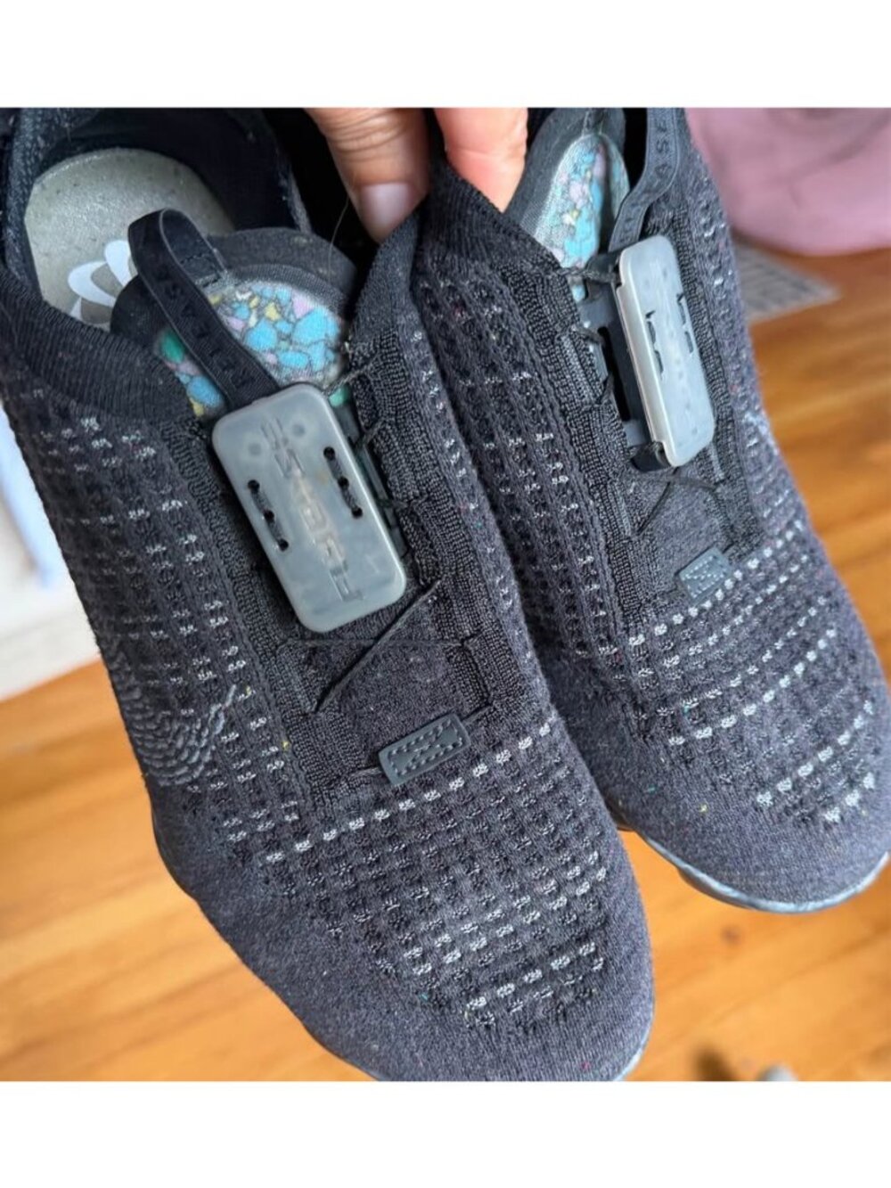 Nike airmax vapormax flyknit lock lace sneakers. Womens 8.5.